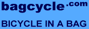 Bicycle in a bag, portable bike.